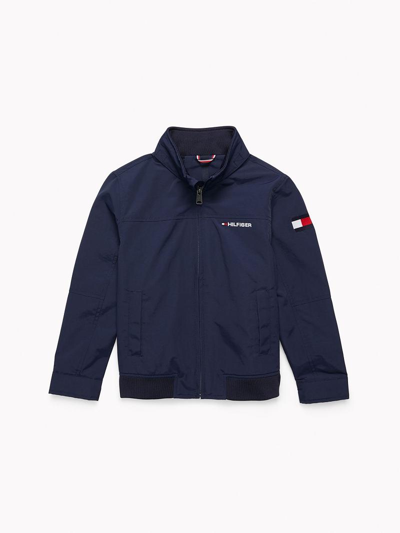 Fiú Tommy Hilfiger Yachting Kabát Sötétkék | HU 2129LIS